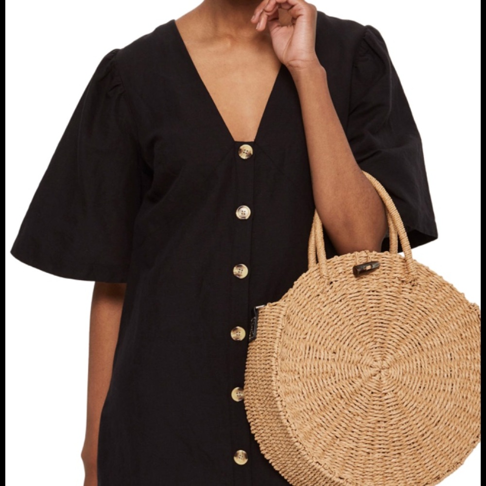 TOPSHOP Angel Sleeve Shift Dress